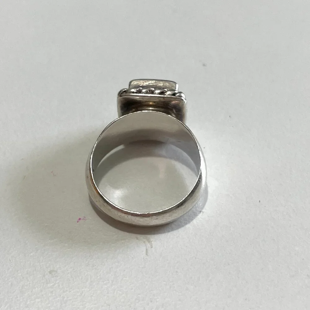 Silpada Sterling Silver Cubic Zirconia Ring Size 6-Stunning! - Picture 5 of 7